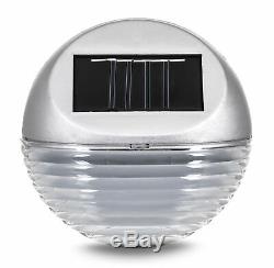 10 x Solar LED Garden Fence Light Wall Patio Door Decking Outdoor Shed Lamp Post