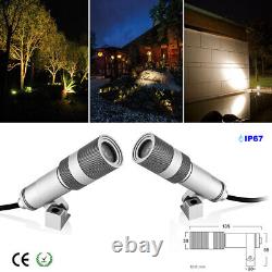 2/4/6PCS 5W LED Lawn Light IP67 Waterproof Outdoor Spotlight Yard Landscape Lamp