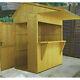 6x4 Garden Bar Shed Outdoor Wooden Drinks Hatch Patio Shiplap Timber Wood Store
