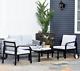 Aluminium Garden Furniture Set Sofa Dining Chair Coffee Table Outdoor Patio Deck
