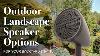 Best Outdoor Speakers For Your Backyard U0026 Patio Outdoor Audio Wired Landscape Speakers