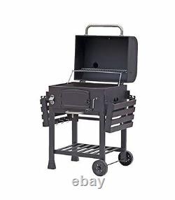 CosmoGrill Barbecue BBQ Outdoor Charcoal Smoker XL Portable Grill Garden