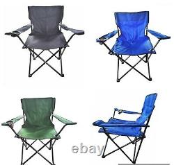 Folding Camping Chair Potable Garden Fishing Outdoor Seat Festival Beach Patio