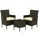Garden Furniture Sets, Polyrattan Outdoor Patio Furniture Chairs Table Ggf001br1
