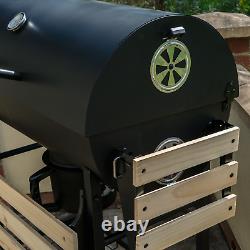 Garden Outdoor Classic Bbq Smoker Grill Black Portable Folding Patio