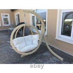 Garden Pod Chair, Hammock, Cocoon, Egg, chair, Wooden Outdoor Swing, Patio, relax