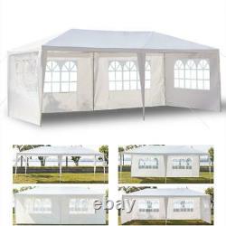 Gazebo Marquee Party Tent With Sides Waterproof Garden Patio Outdoor Canopy 3x6M