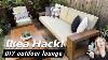 Ikea Hack How To Make A Cheap Diy Outdoor Sofa Lounge Restoration Hardware U0026 West Elm Inspired