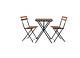 Ikea Trano 3 Piece Folding Metal Outdoor Garden Patio Furniture Table & Chairs