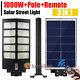 Led Solar Street Lights 99990000 Lumen Path Lamp Motion Sensor For Garage, Patio
