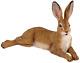 Laying Hare Garden Resin Ornament Home Decor Outdoor Patio Statue Figurine Large