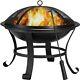 Outdoor Fire Pit Bowl For Backyard/ Garden Patio Heater For Bbq/ Camping Bonfire