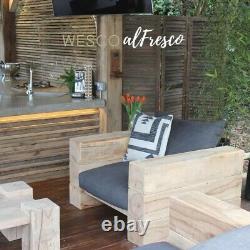 Outdoor Furniture, Patio Garden furniture, Garden Seating, Hand Crafted Oak