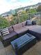 Outsunny 5 Pcs Rattan Outdoor Sofa Seat Set Wicker With Cushions Patio Garden