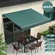 Patio Awning Manual Retractable Garden Outdoor Canopy Shade Shelter Protection