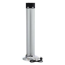 Patio Heater Free Standing Outdoor Garden Electric Infrared Warmer with Remote