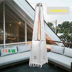 Pyramid Gas Outdoor Garden Patio Heater 13kW Regulator Commercial & Home Use