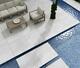 Quartz White Porcelain Paving Swan Calibrated Anti Slip Patio Tiles 600x600 Mm