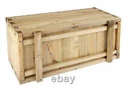 Raised Trough Pine Planter Garden Self Contained Flower Bed Plot Patio Plant