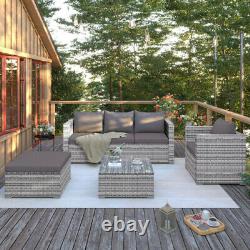 Rattan Furniture Set Outdoor Garden Furniture 5 Seater Sofa Outdoor Patio Set