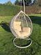 Rattan Swing Patio Garden Weave Hanging Egg Chair Frame Cushion In Or Outdoor