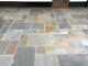 Sandstone Indian Blended Natural Paving Slab Rustic Grey Garden Patio Mixed Size