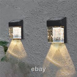 Solar LED Deck Lights Path Garden Patio Pathway Stairs Step Fence Lamp Outdoor