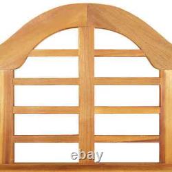 Solid Wood Acacia Garden Bench Patio Outdoor Wooden Seat Furniture vidaXL