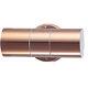 Stainless Steel Up Down Gu10 Ip44 Wall Light Double Outdoor Garden Patio Uked