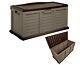 Starplast Outdoor Garden Storage Utility Chest Cushion Box Case 440l Sit-on Lid