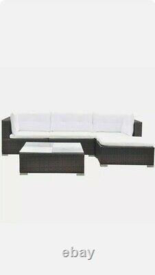 VidaXL Garden Lounge Set Poly Rattan Outdoor Patio Sofa 14 Pieces BRAND NEW