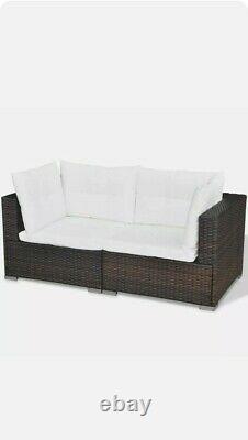 VidaXL Garden Lounge Set Poly Rattan Outdoor Patio Sofa 14 Pieces BRAND NEW