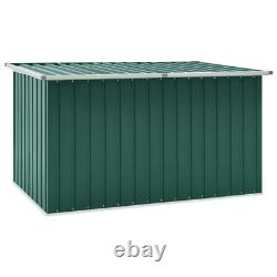 VidaXL Garden Storage Box Green Outdoor Patio Chest Multi Colours Multi Sizes