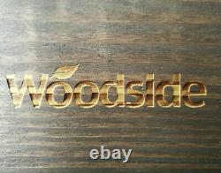 Woodside 6 Seater Round Outdoor Pressure Treated Pub Bench/Garden Picnic Table