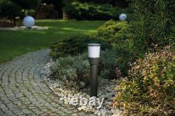 10x Lampe De Style Moderne Poste E27 Led Lumière Extérieure Jardin Allée Patio 500mm Royaume-uni
