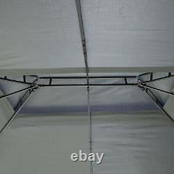 3m X 4m Jardin Gazebo Outdoor Party Tent Marquee Canopy Pavilion Patio Grey