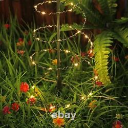Arbre De Noël Lumière Pvc Imperméable Pour Jardin Extérieur Patio (lumière Chaude)