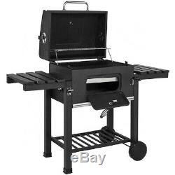 Bbq Barbecue Barbecue Au Charbon Avec Roues Smoker Party Portable Outdoor Patio Jardin
