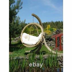 Chaise Garden Pod, Hammock, Cocoon, Egg, Chaise, Wooden Outdoor Swing, Patio, Relax