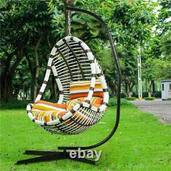 Chaise balançoire suspendue support de hamac à œuf français pour jardin extérieur patio
