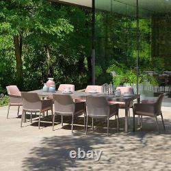 Chaise de jardin en toile pour mobilier de jardin extérieur NARDI en couleur tortora