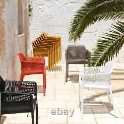 Chaise de jardin en toile pour mobilier de jardin extérieur NARDI en couleur tortora