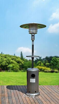 Gas Patio Heater Free Standing Outdoor Garden 13kw Champignon