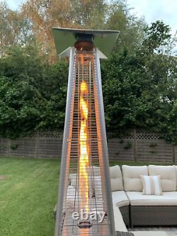 Real Flame Pyramid Patio Heater Outdoor For Garden Decking Gas Outdoor Accueil Nouveau