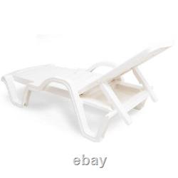 Sun Lounger Outdoor Garden Patio White Plastic Wipe Clean Inclinable Relaxer Bed Sun Lounger Outdoor Garden Patio White Plastic Wipe Clean Inclinable Relaxer Bed Sun Lounger Outdoor Garden Patio White Plastic Wipe Clean Inclinable Relaxer Bed Sun Lounge