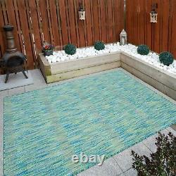 Tapis d'extérieur vert extra large en plastique durable pour jardin, patio, zone de barbecue - 240x330